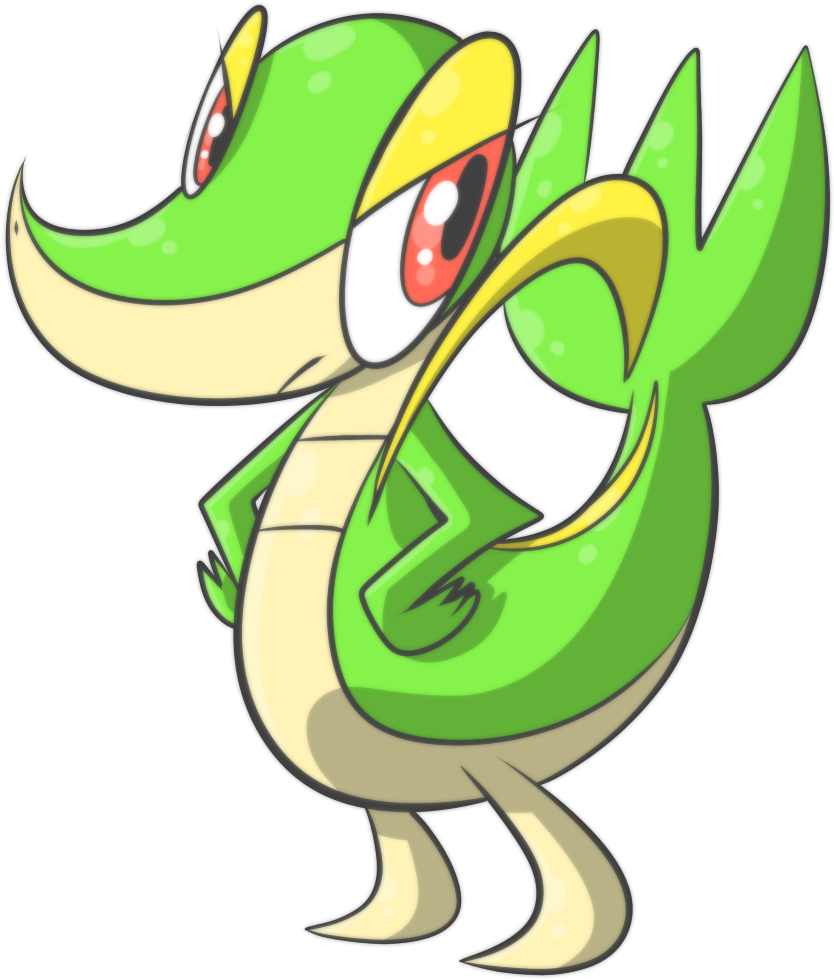 View Snivy , - Portable Network Graphics (882x1000), Png Download