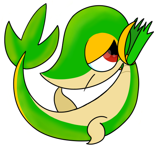 Snivy (500x500), Png Download