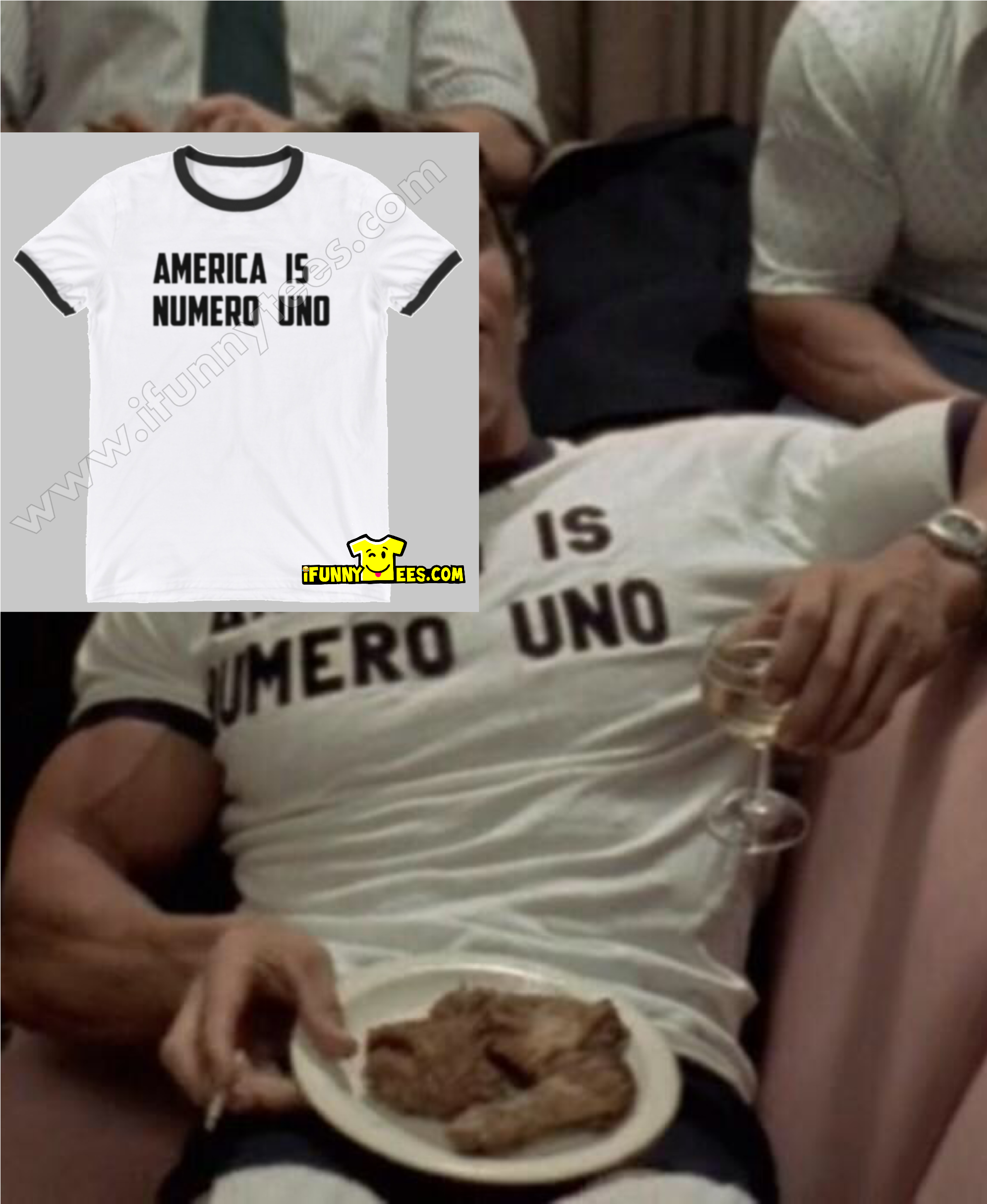 America Is Numero Uno - Arnold Is Numero Uno (1990x3072), Png Download