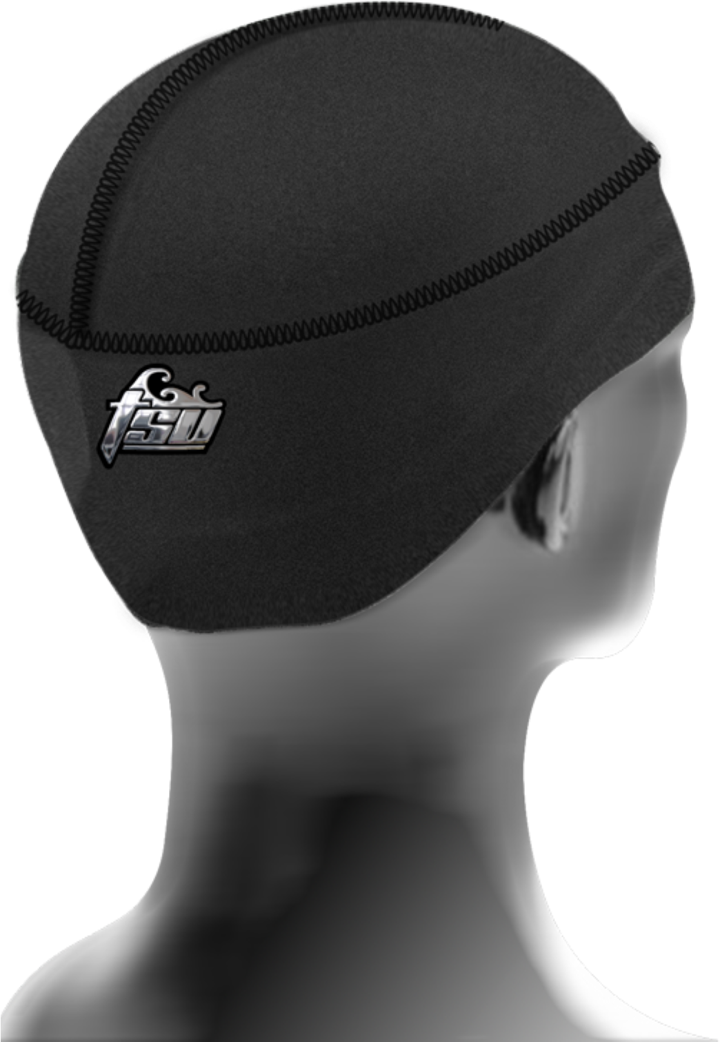 Tsurag 1 Black On Black Stringless Durag Size Small - Sue Rag (1080x1620), Png Download