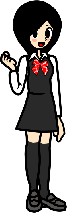 Senpai - Rhythm Heaven Boy's Crush (235x747), Png Download