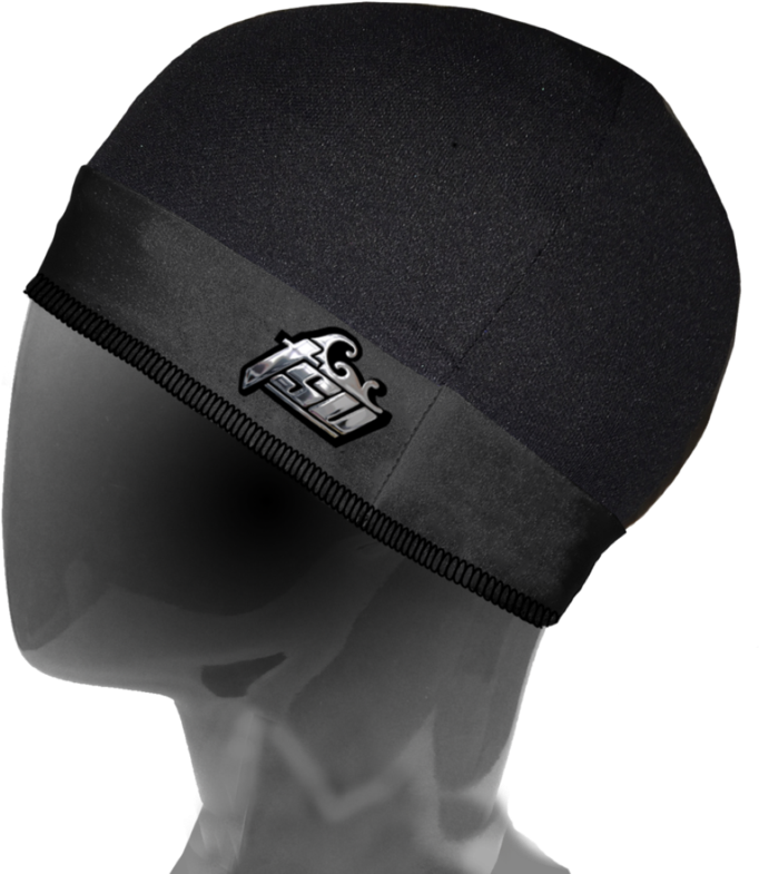 Tsu Stocking Cap Black On Black-brush King - Wave Caps (800x834), Png Download