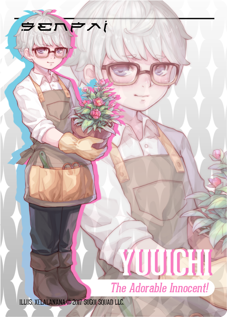 Yuuichi Xelalana - Senpai And Kōhai (900x1200), Png Download
