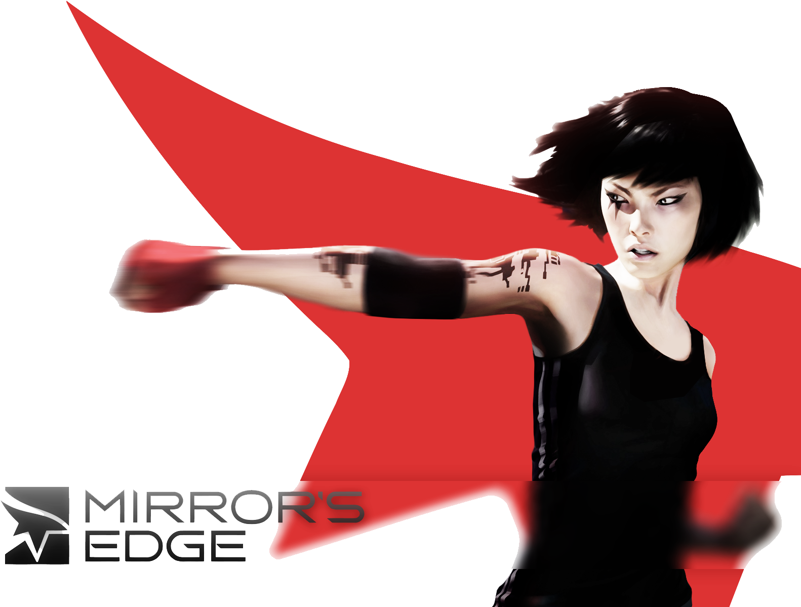 Mirrors Edge Transparent - Mirrors Edge Catalyst Ps4 Pre-order Game (1600x1200), Png Download