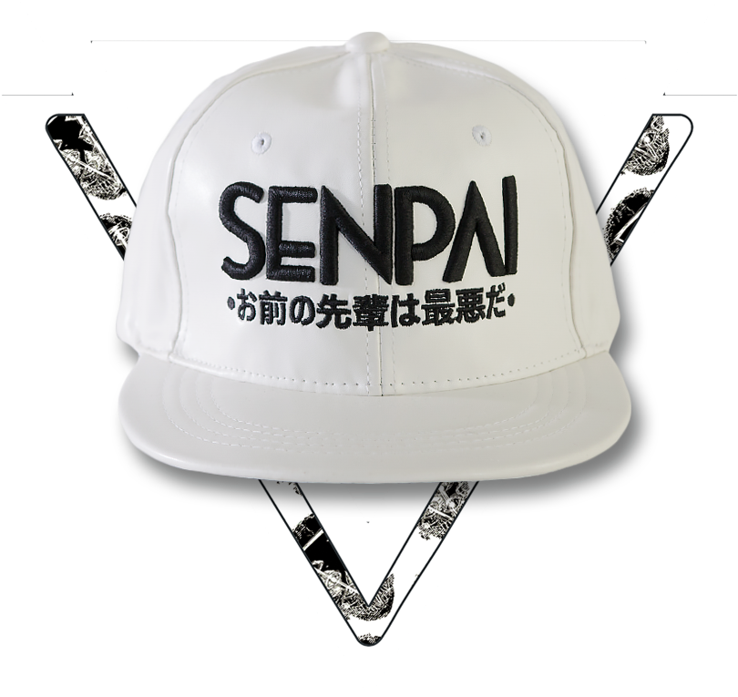 Last Chance ▿ Senpai Sucks White Snapback - Go Beyond Plus Ultra School Motto (890x890), Png Download