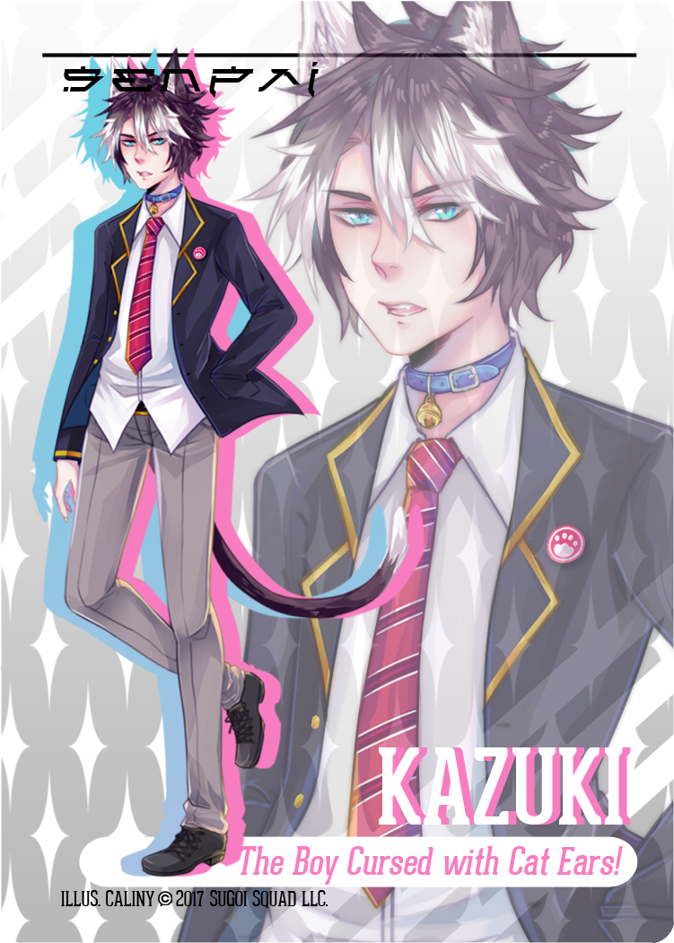 Senpai - Kazuki Caliny - Senpai And Kōhai (900x1200), Png Download