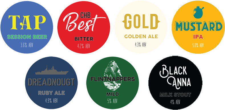 Tap, Chb, Gold, Mustard, Dreadnought, Flintknappers - Ale (800x394), Png Download