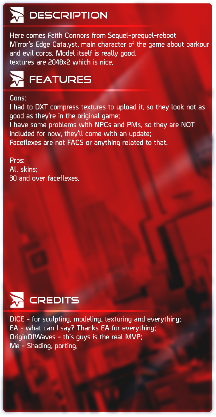Subscribe To Download - Corporation Mirror's Edge (700x1348), Png Download