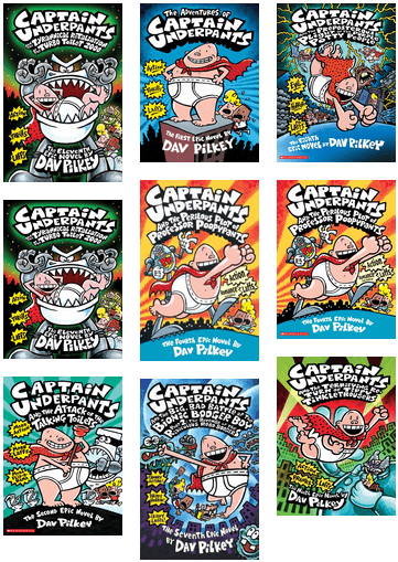 Captain Underpants #2 Attack Of The Talking Toilets (436x554), Png Download