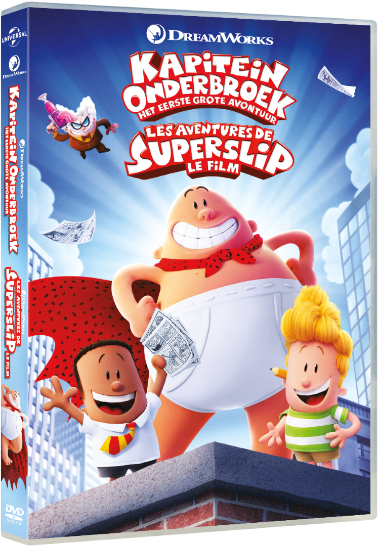 Captain Underpants Benelux Dvd 5053083141646 3d - 5053083141646 (809x1080), Png Download