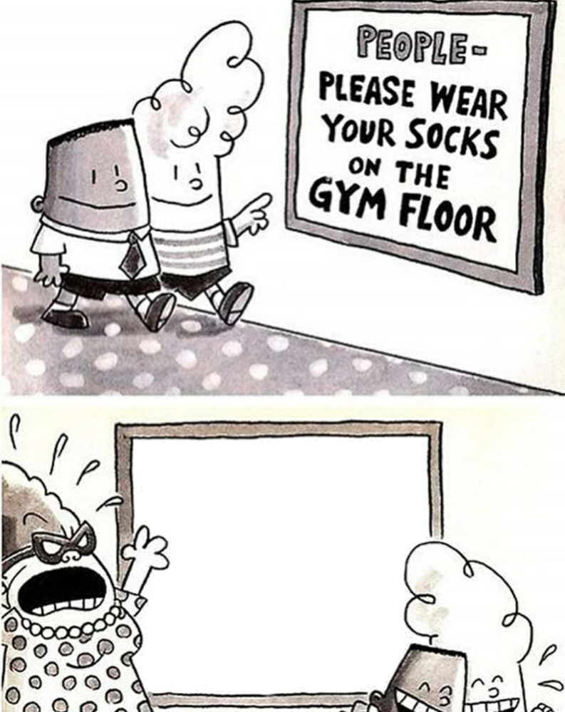 Copy Discord Cmd - Captain Underpants Meme (793x999), Png Download