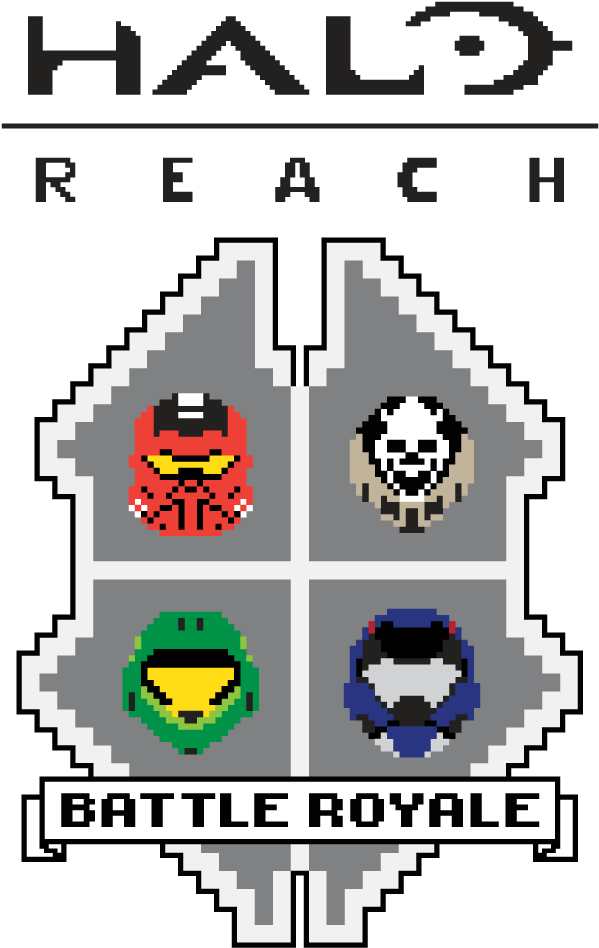 And Then Grabbing The "halo Reach Battle Royale" Gametype - Poster (1000x1000), Png Download