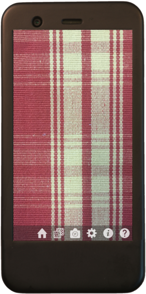 The Remote Texture Exploration App Is Used To Display - Phone Texture (308x600), Png Download