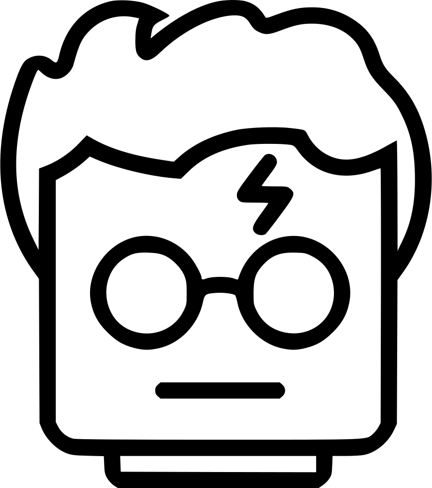 Harry Potter Comments - Harry Potter Lego Head (868x980), Png Download