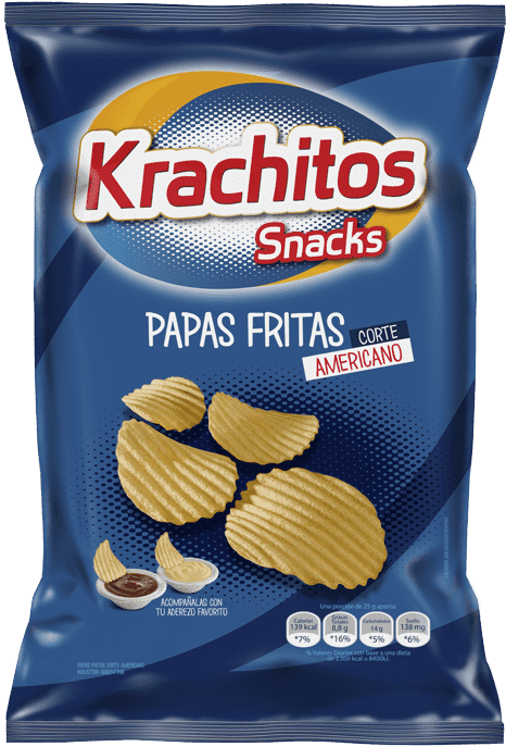 0,60 Kgancho - Paquete De Papas Fritas (552x700), Png Download