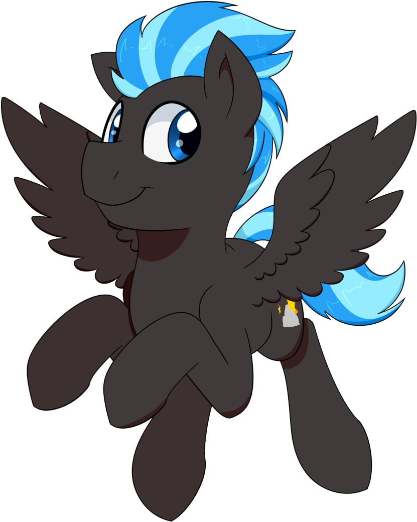 Notenoughapples, Derpibooru Exclusive, Flying, Male, - Cartoon (931x1081), Png Download