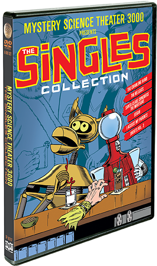 The Episodes Of Mystery Science Theater 3000 Included - Mst3k The Singles Collection (315x537), Png Download