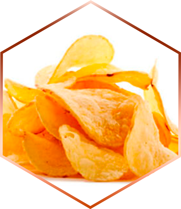 Fabricación De Papas Frita - Potato Chips (600x692), Png Download