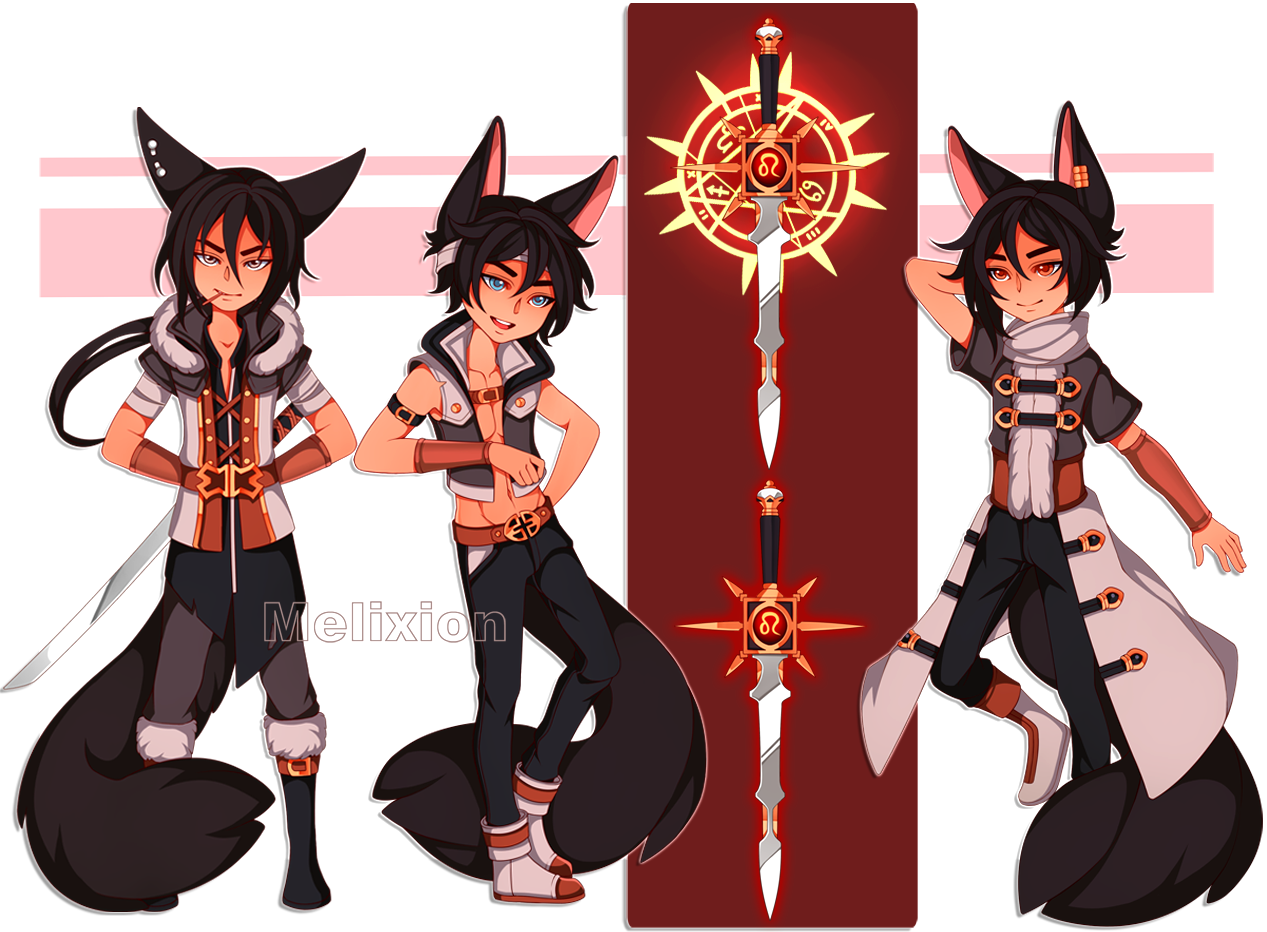 Kuro Kitsune Clan Auction - Kitsune (1267x932), Png Download