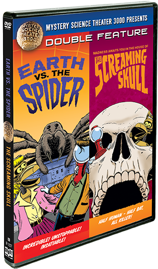 A Double Feature Of Rifftastic Classics Served With - (used) Mystery Science Theater 3000: Earth Vs. The (315x537), Png Download