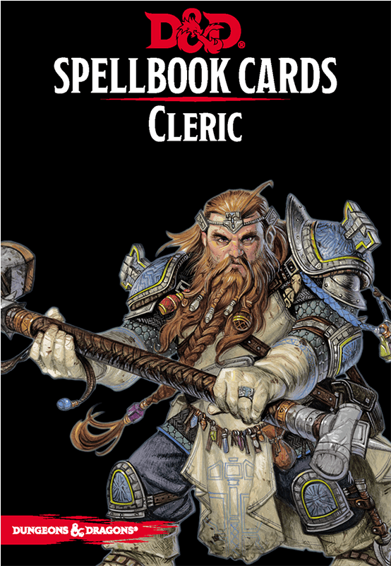 Dungeons & Dragons - Spellbook Cards Cleric (800x800), Png Download