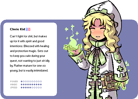 40kib, 500x400, Cleric-kid - Cartoon (500x400), Png Download