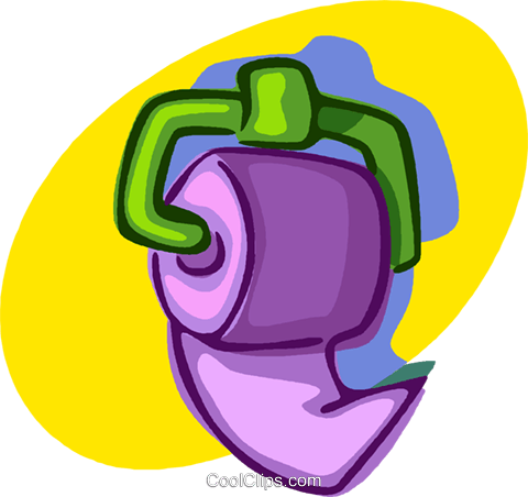 Bathroom, Washroom, Toilet Paper Royalty Free Vector - Toilet Paper (480x452), Png Download