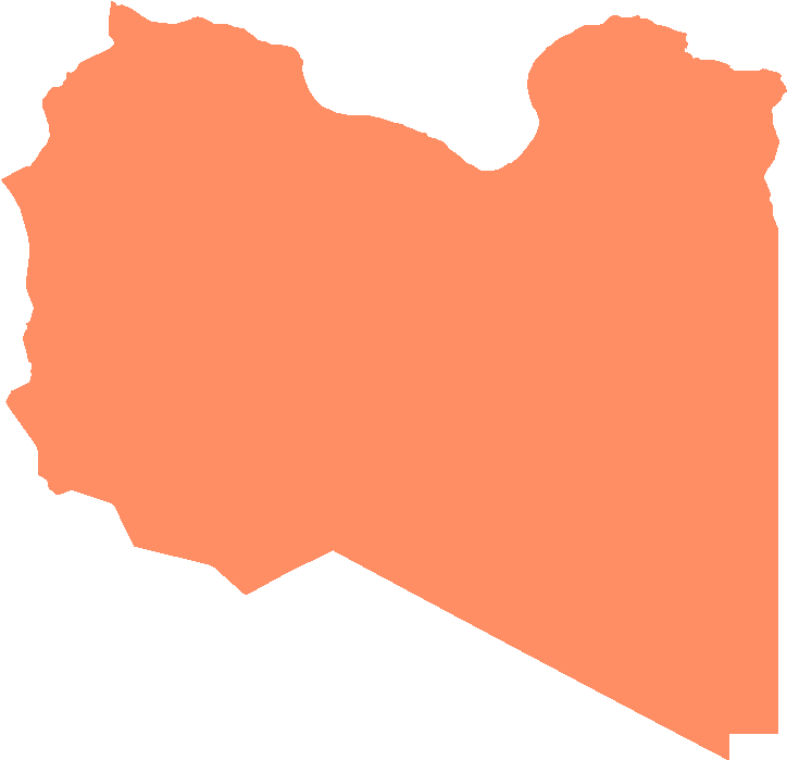 Libya Flag Map (757x717), Png Download