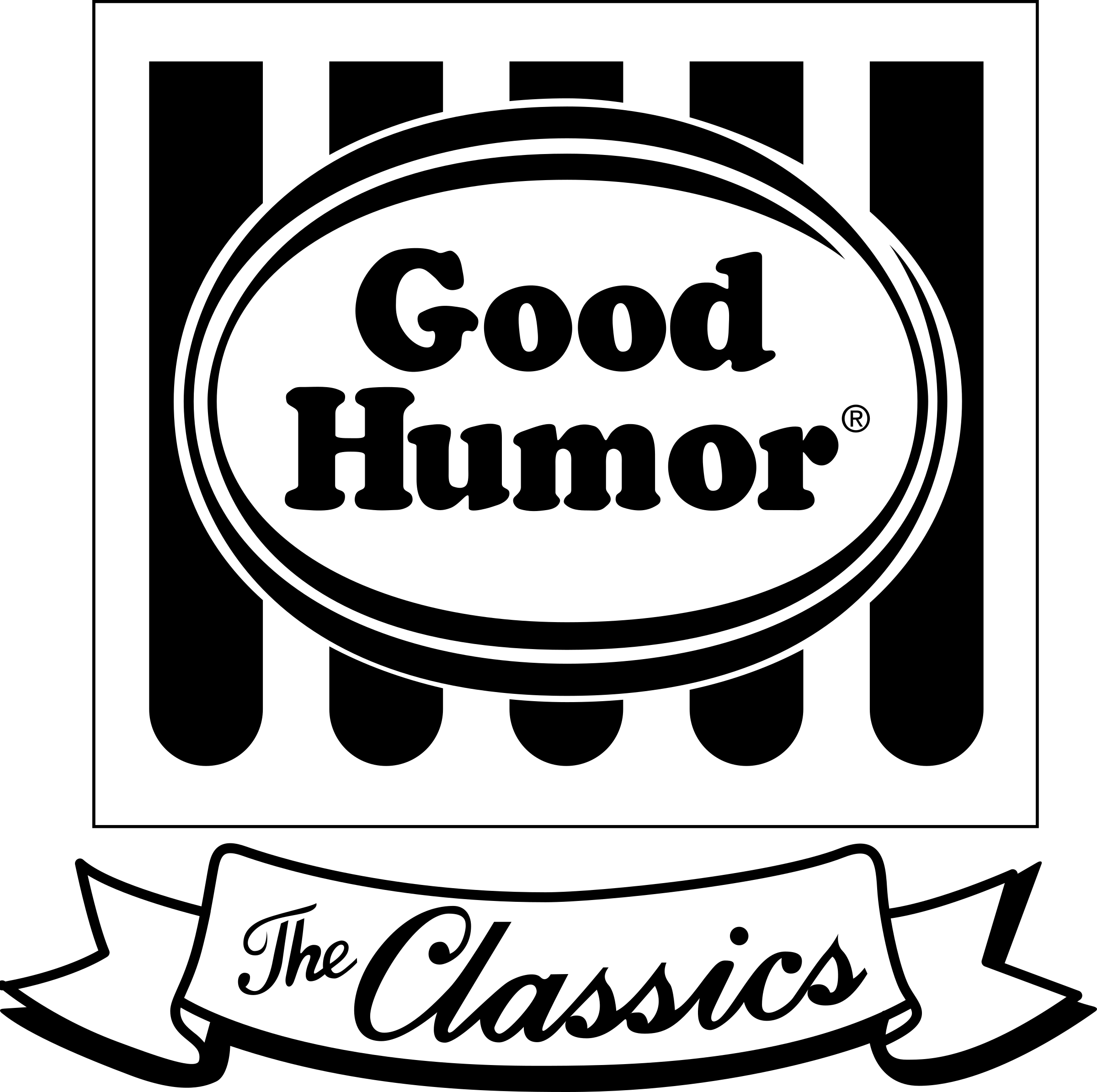 Good Humor 1 Logo Png Transparent - Good Humor Ice Cream (2400x2389), Png Download