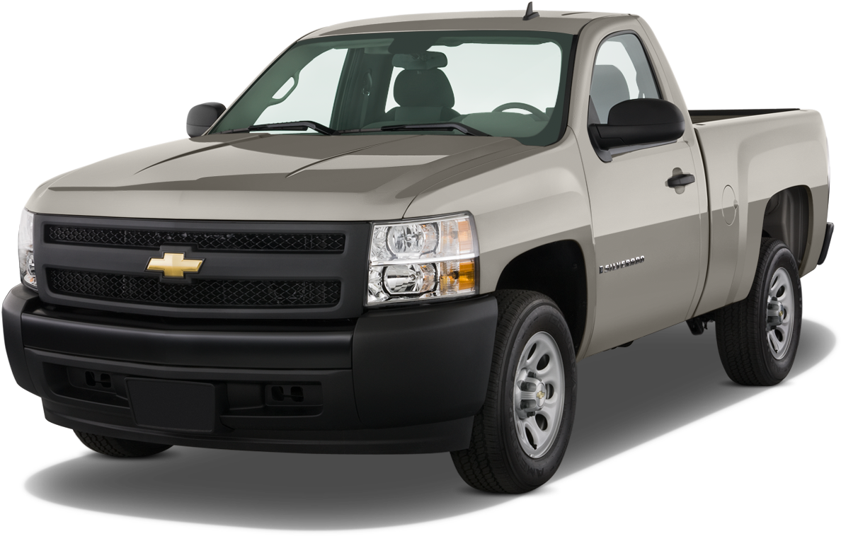Chevy Silverado Single Cab Lifted With Chevy Silverado - Chevrolet Pick Up 2009 (1280x960), Png Download