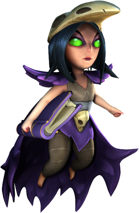 Necromancer - Royal Revolt 2 Pals (719x750), Png Download