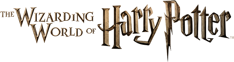 The Wizarding World Of Harry Potter - Harry Potter World Logo (802x220), Png Download