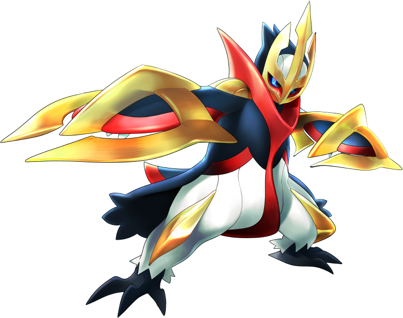 Pokemon Ultra Sun Message Board For 3ds - Mega Empoleon (792x625), Png Download