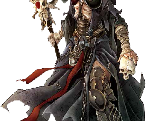 Drawn Pirate Necromancer (640x480), Png Download