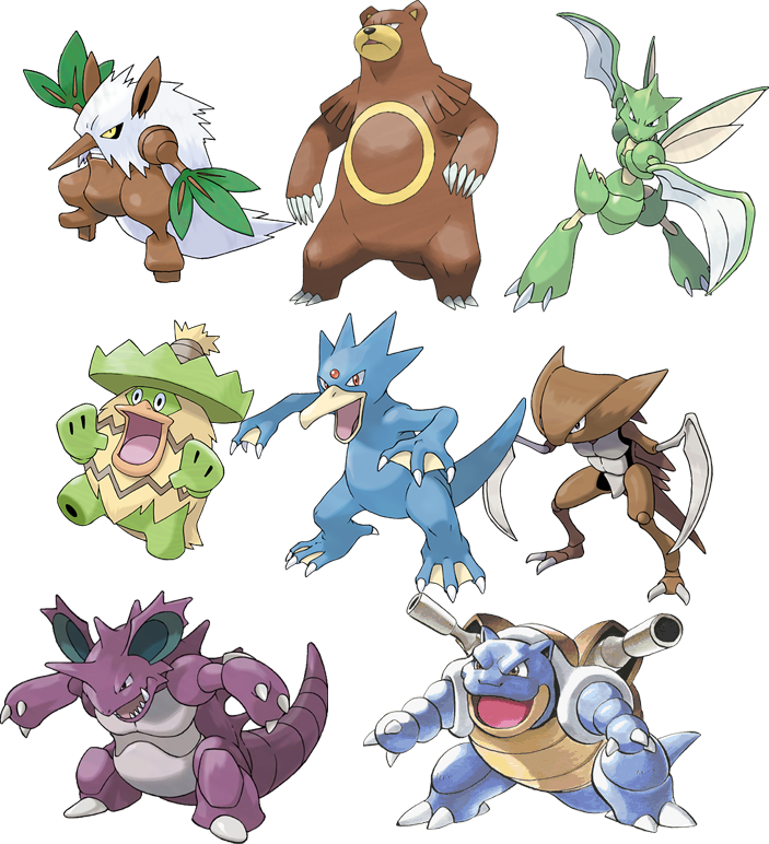 Pokemon Fighting Game, Hopefully It'll Be A Smooth - Pokemon Go: Diary Of A Scyther(unofficial Pokemon Book) (703x772), Png Download