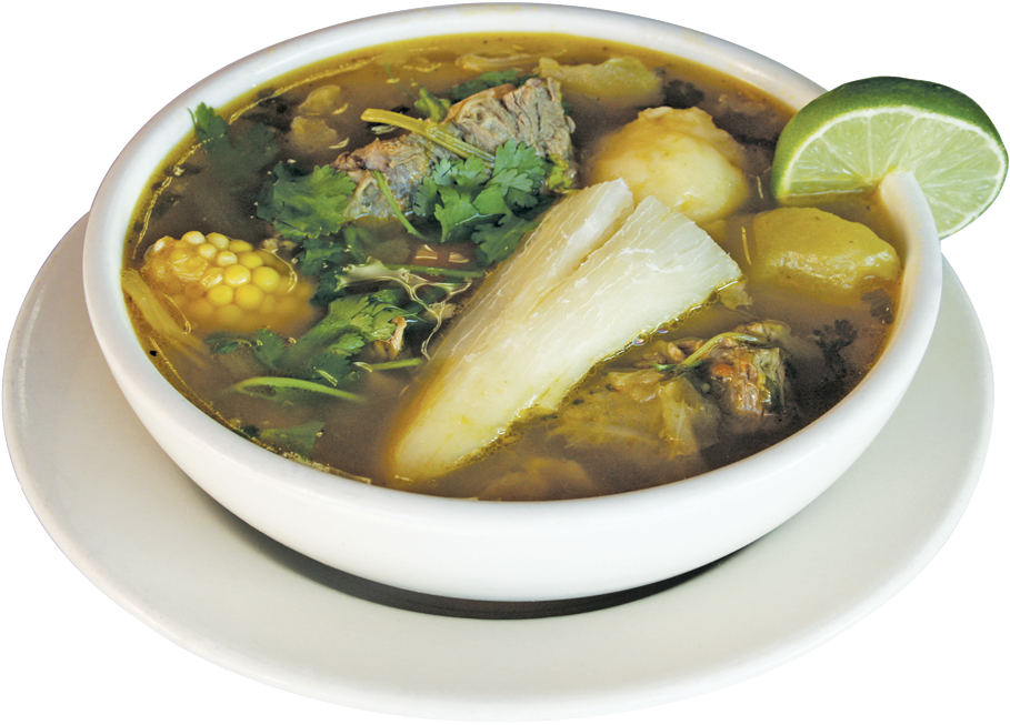 Sopa De Costilla Res - Png Oxtail Soup (1000x695), Png Download