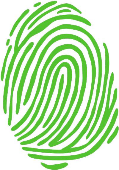 Clock In And Out Using Our Biometric Machines With - Vector Graphics (400x567), Png Download