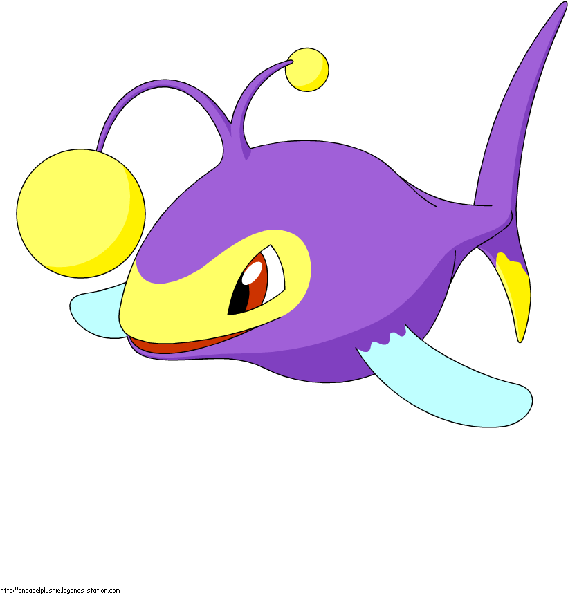Anime Shiny - Pokemon Lanturn (850x1100), Png Download