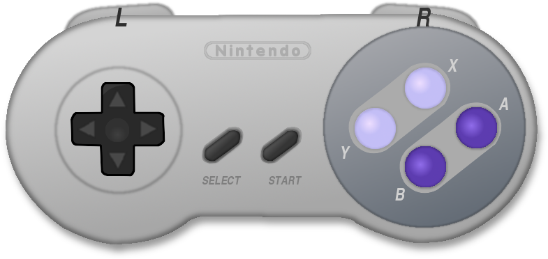Controlsnestrans - Snes (800x600), Png Download