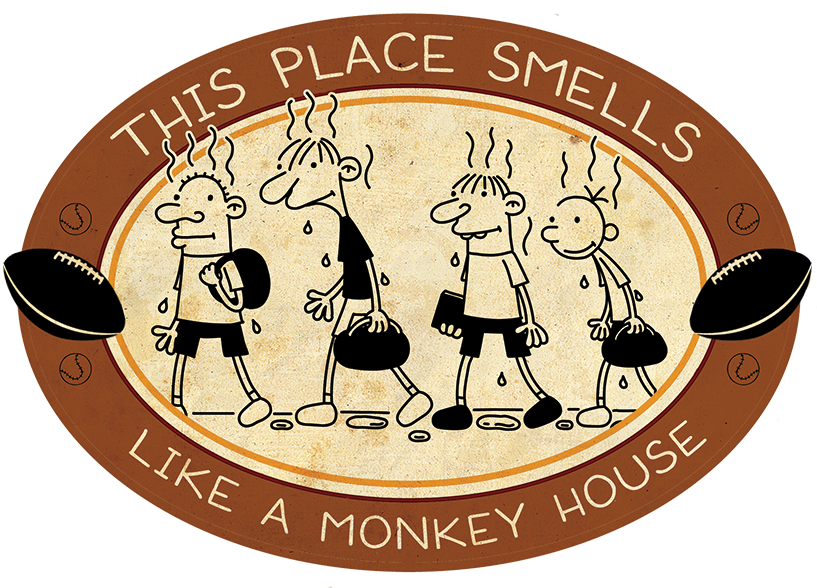 Monkey House Smell - Illustration (998x700), Png Download