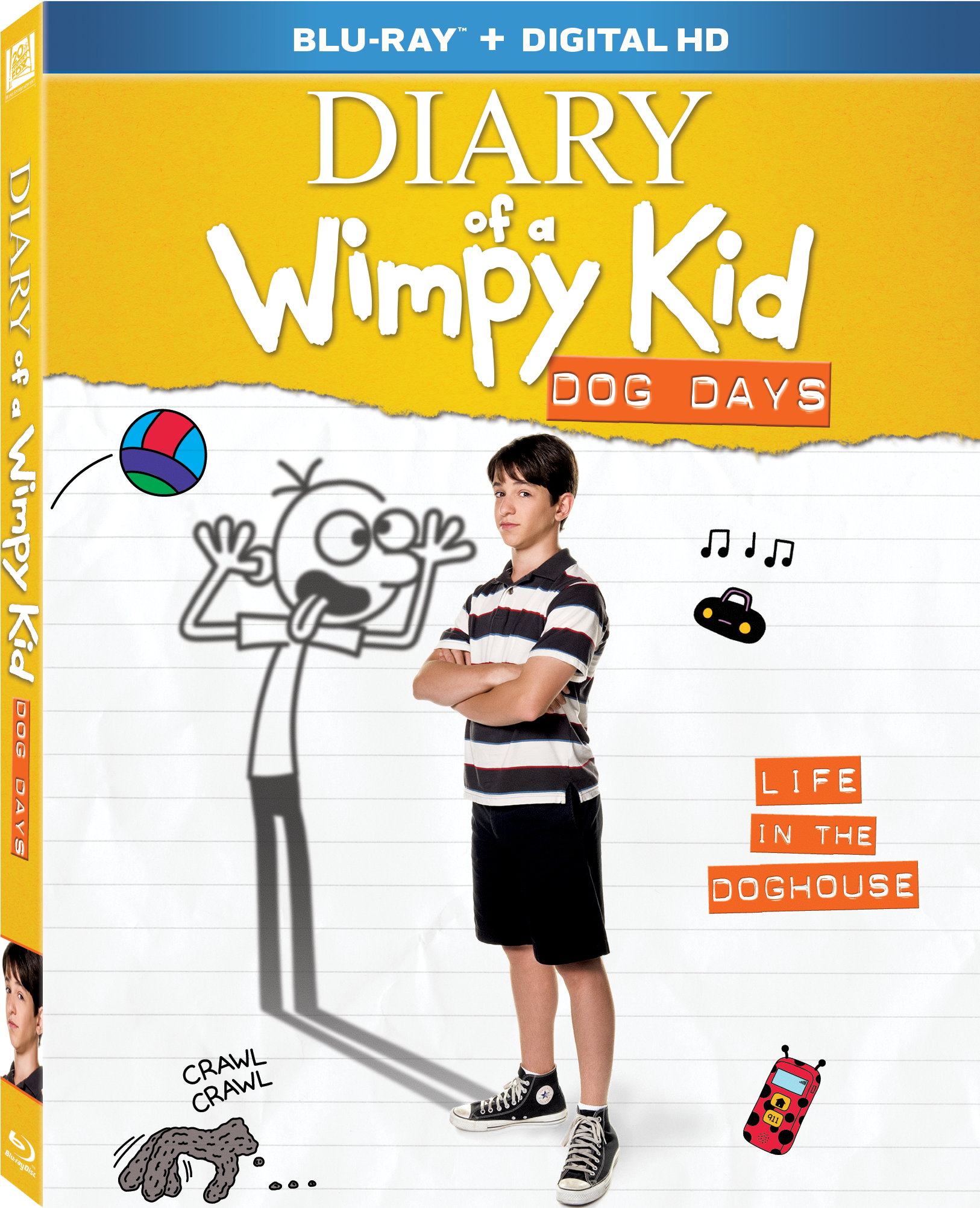 Diary Of A Wimpy Kid - Diary Of The Wimpy Kid (1815x2181), Png Download