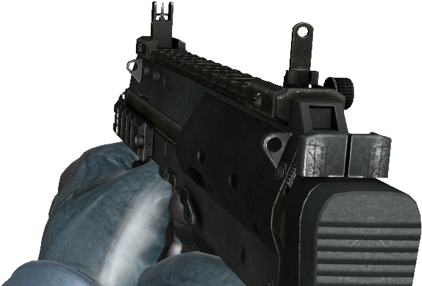 Mp7 Viewmodel Csgo - Counter-strike: Global Offensive (612x408), Png Download