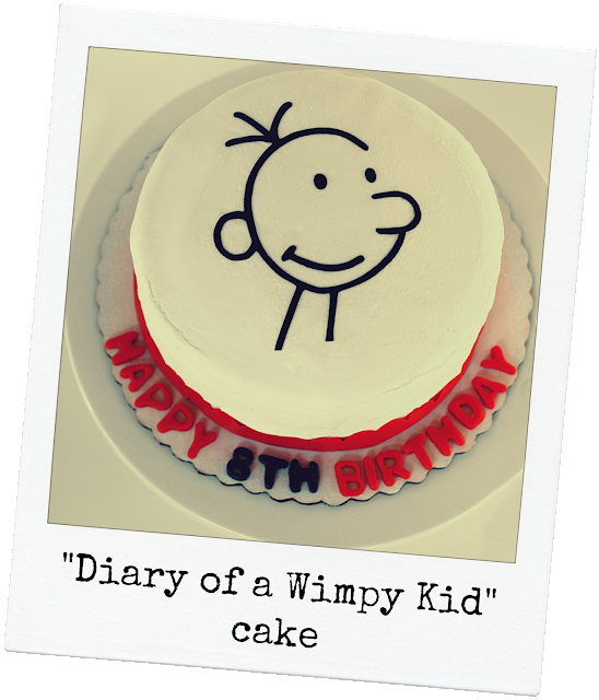 Keeping My Cents Diary Of A Wimpy Kid Birthday Party - Diary Of A Wimpy Kid Cake (548x640), Png Download