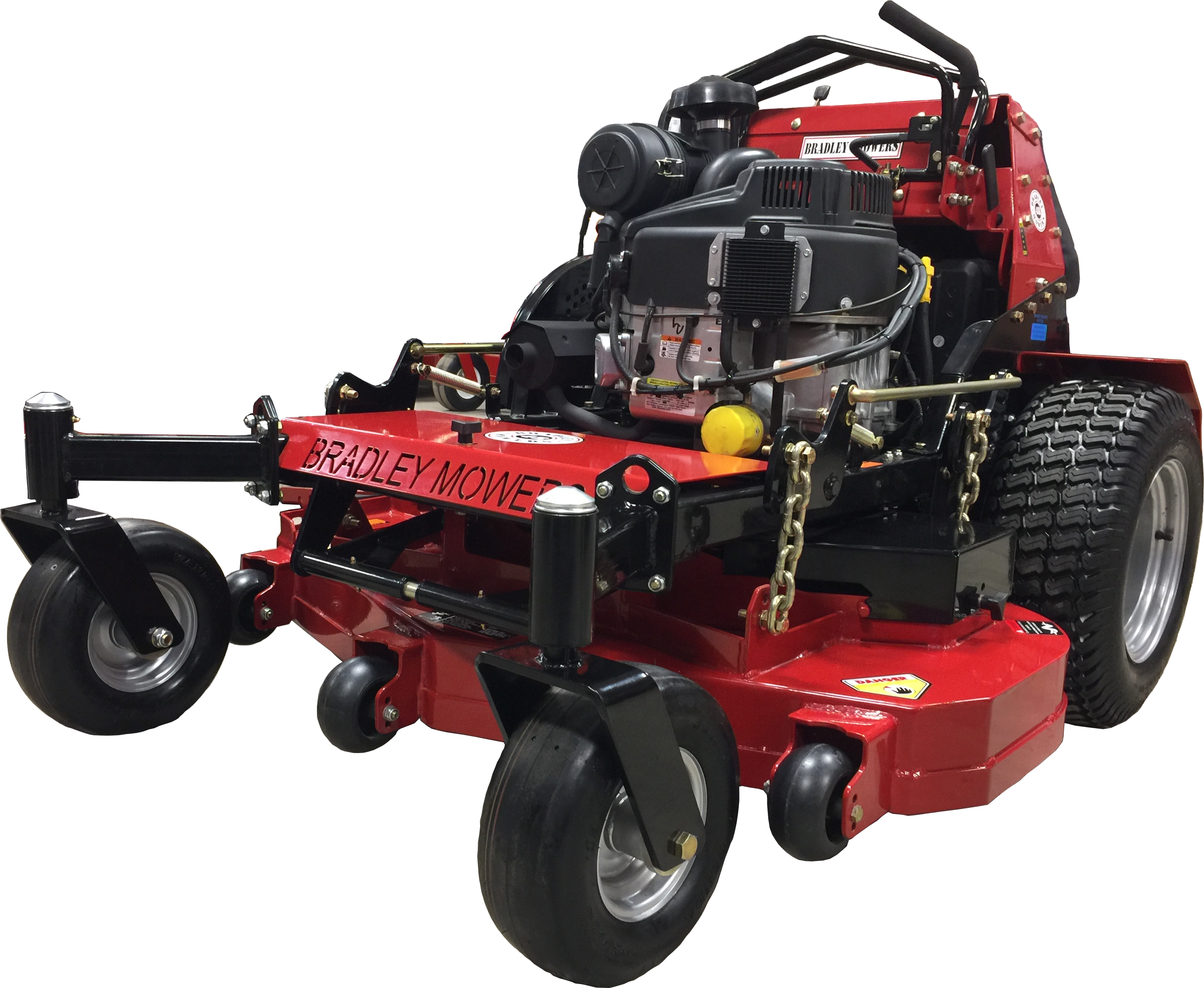 Bradley Mowers 48sc-bs24v 48" Hydro Drive Stand On - Bradley Mowers 48sc-bs24v 48 Inch Hydro Drive Stand (2766x2271), Png Download