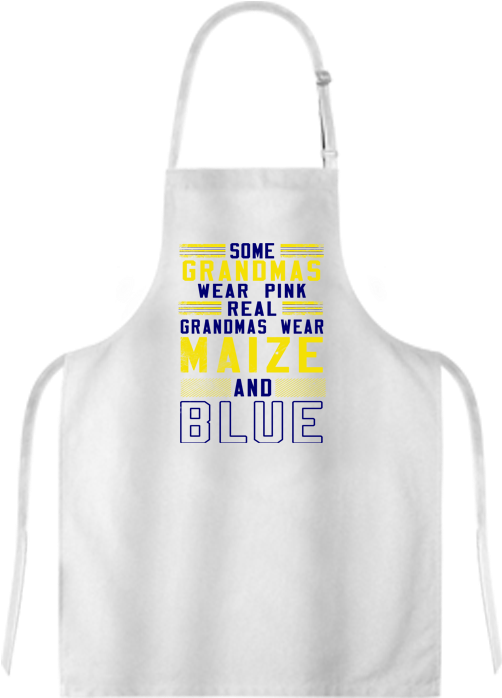 Maize And Blue Apron - Active Tank (650x700), Png Download