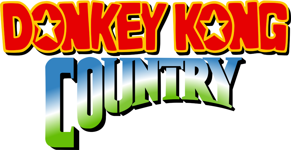 Donkey Kong Country 2 Logo (640x330), Png Download
