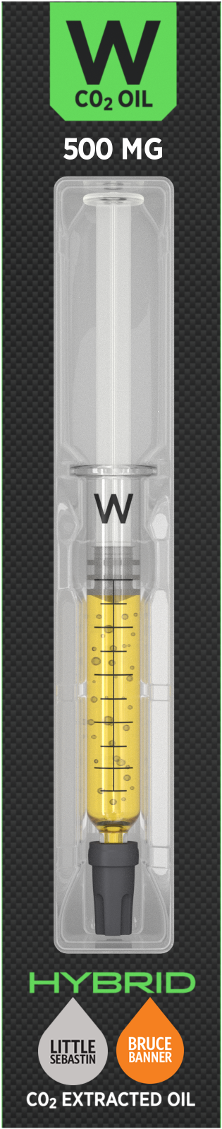 Bruce Banner X Lil Sebastian 500mg Co2 Oil Syringe - Multimedia Software (2000x2000), Png Download
