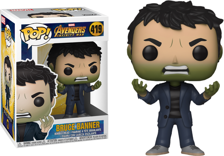 Avengers - Hulk Infinity War Funko Pop (786x548), Png Download