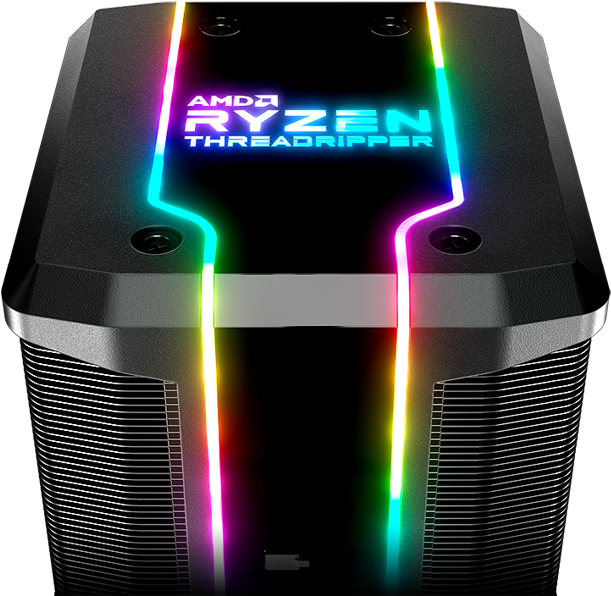 Amd Ryzen Threadripper 2990wx Cooler (720x703), Png Download