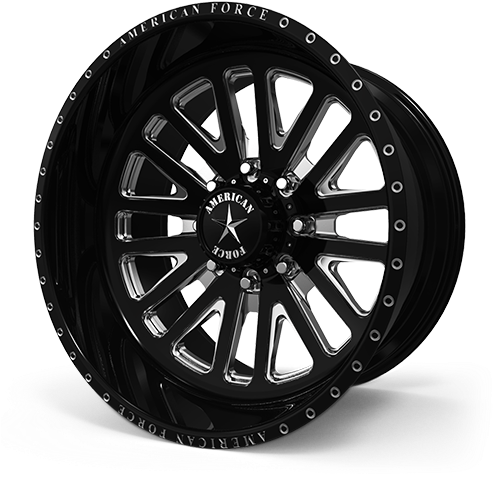 Special Force Concave - Xd 829 Gloss Black (500x500), Png Download